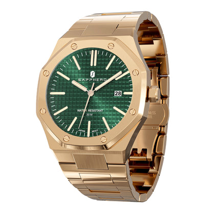 Luxury Business Stainless Steel Waterproof Watch 