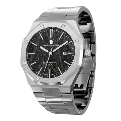 Luxury Business Stainless Steel Waterproof Watch 